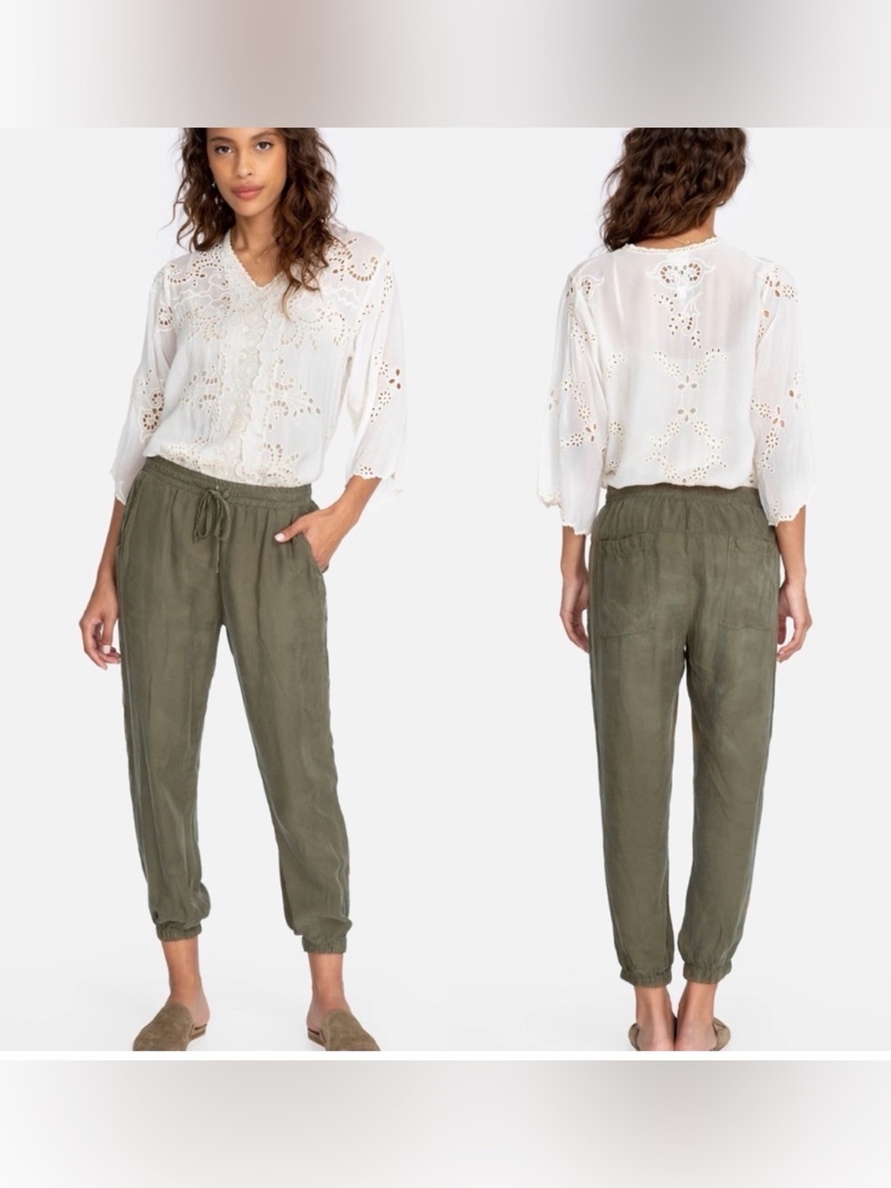 Johnny Was Alice Jogger Size Small Modern Workwear Chic Like New